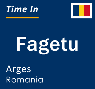 Current local time in Fagetu, Arges, Romania