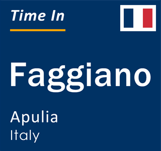 Current local time in Faggiano, Apulia, Italy