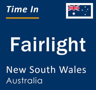 Current local time in Fairlight, New South Wales, Australia