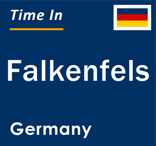 Current local time in Falkenfels, Germany