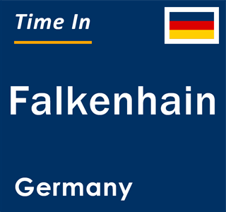 Current local time in Falkenhain, Germany