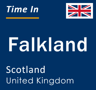 Current local time in Falkland, Scotland, United Kingdom