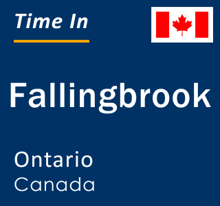 Current local time in Fallingbrook, Ontario, Canada