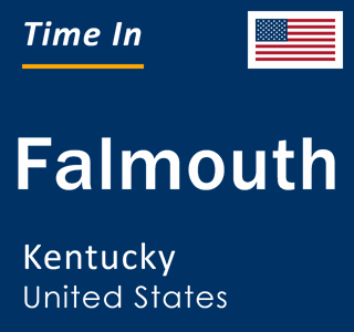 Current local time in Falmouth, Kentucky, United States