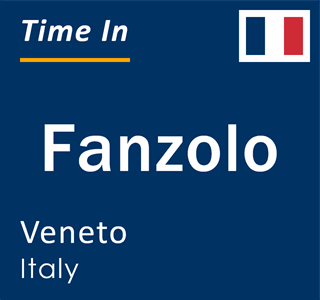 Current local time in Fanzolo, Veneto, Italy