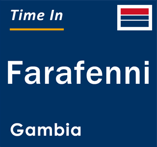 Current time in Farafenni, Gambia