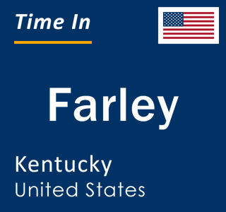 Current local time in Farley, Kentucky, United States
