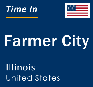 Current local time in Farmer City, Illinois, United States