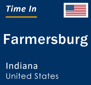 Current local time in Farmersburg, Indiana, United States