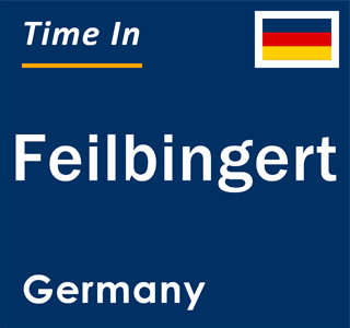 Current local time in Feilbingert, Germany