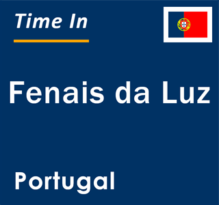 Current local time in Fenais da Luz, Portugal