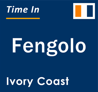 Current local time in Fengolo, Ivory Coast
