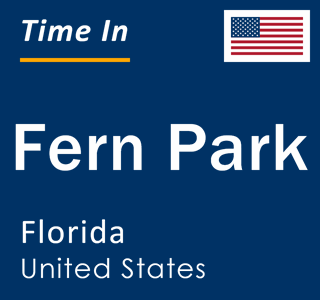 Current local time in Fern Park, Florida, United States