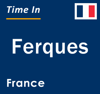 Current local time in Ferques, France