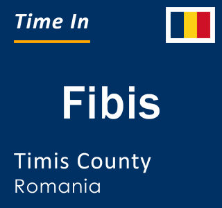 Current local time in Fibis, Timis County, Romania