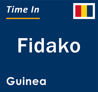 Current local time in Fidako, Guinea