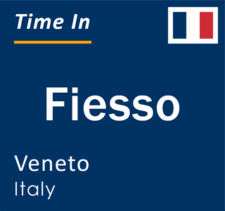 Current local time in Fiesso, Veneto, Italy