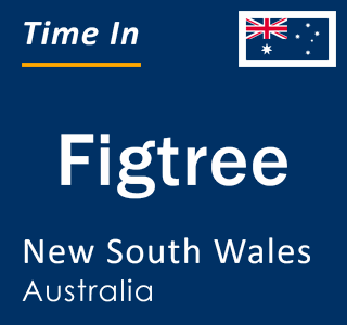 Current local time in Figtree, New South Wales, Australia