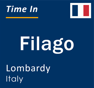 Current local time in Filago, Lombardy, Italy