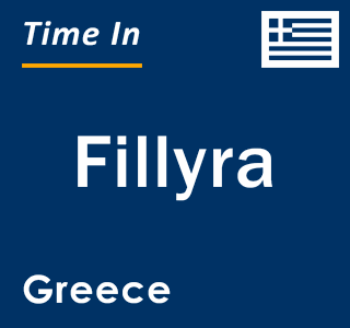 Current local time in Fillyra, Greece