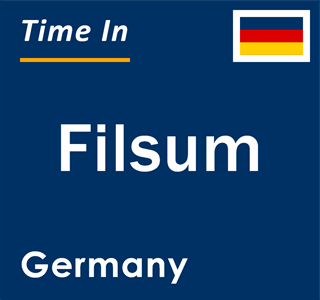 Current local time in Filsum, Germany