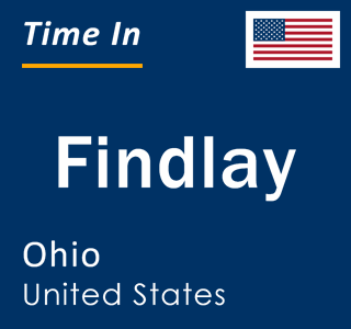 Current local time in Findlay, Ohio, United States