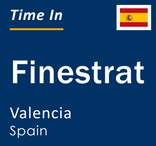 Current local time in Finestrat, Valencia, Spain