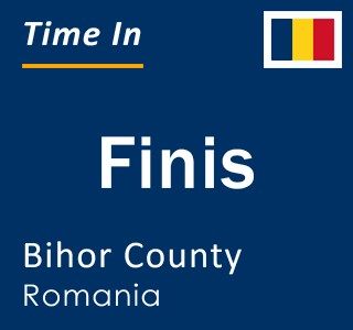 Current local time in Finis, Bihor County, Romania