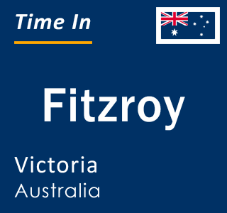Current local time in Fitzroy, Victoria, Australia