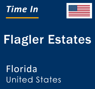 Current local time in Flagler Estates, Florida, United States