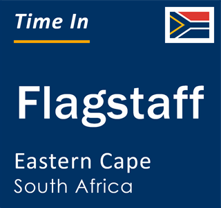 Current local time in Flagstaff, Eastern Cape, South Africa