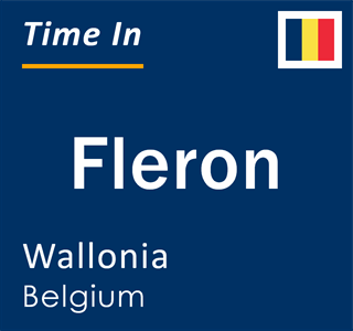 Current local time in Fleron, Wallonia, Belgium