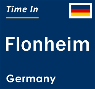 Current local time in Flonheim, Germany