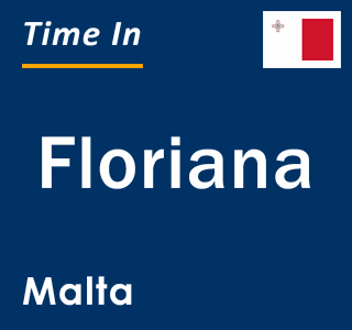 Current local time in Floriana, Malta
