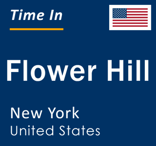 Current local time in Flower Hill, New York, United States