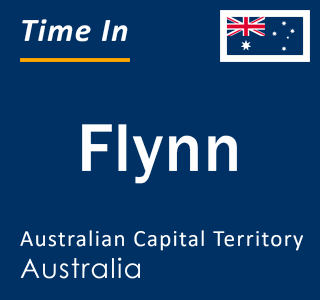 Current local time in Flynn, Australian Capital Territory, Australia