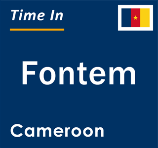 Current local time in Fontem, Cameroon