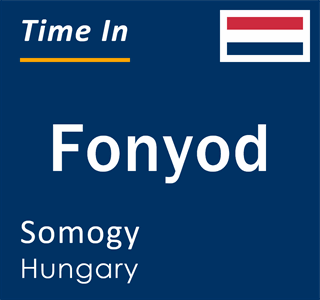 Current local time in Fonyod, Somogy, Hungary