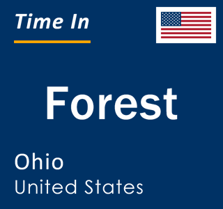 Current local time in Forest, Ohio, United States