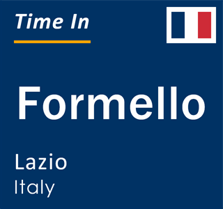 Current local time in Formello, Lazio, Italy