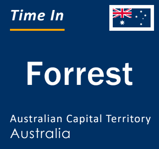 Current local time in Forrest, Australian Capital Territory, Australia