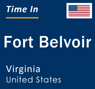 Current local time in Fort Belvoir, Virginia, United States