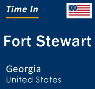 Current local time in Fort Stewart, Georgia, United States