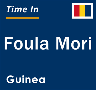 Current local time in Foula Mori, Guinea