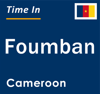 Current time in Foumban, Cameroon