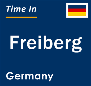 Current local time in Freiberg, Germany