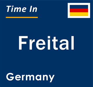 Current local time in Freital, Germany