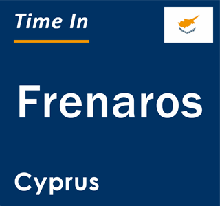 Current local time in Frenaros, Cyprus