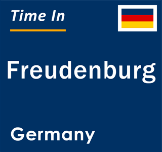 Current local time in Freudenburg, Germany