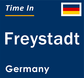 Current local time in Freystadt, Germany